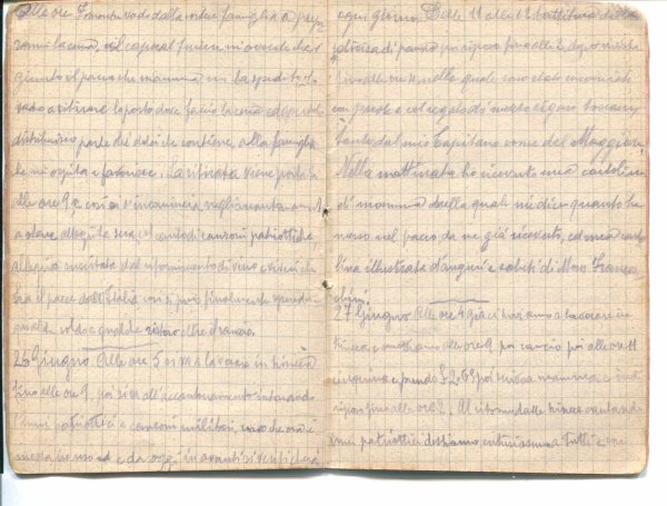 Diario 26 giugno 1915