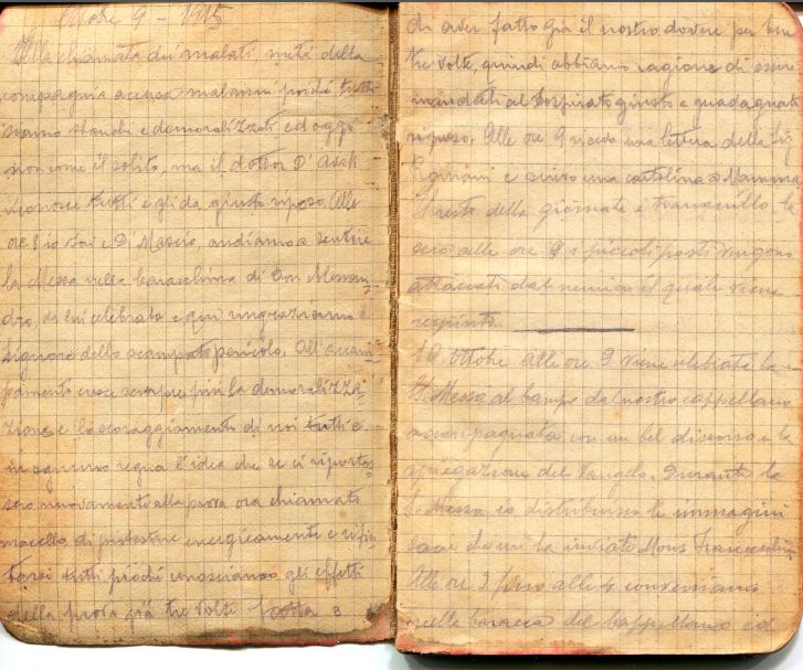 diari 10 ottobre 1915