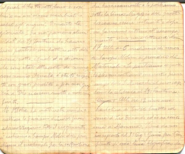 diari 16 ottobre 1915