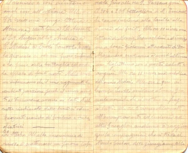 diari 22 ottobre 1915