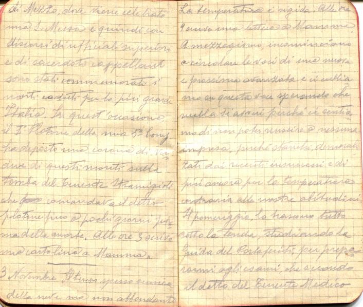 diari 03 novembre 1915