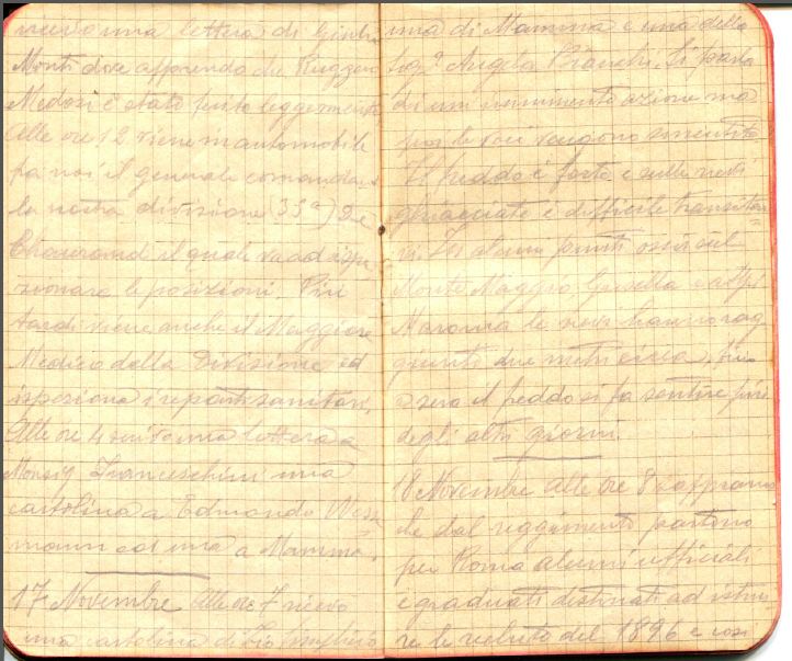 diari 17 novembre 1915