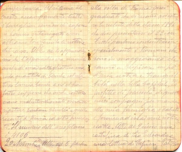 diari 20 novembre 1915